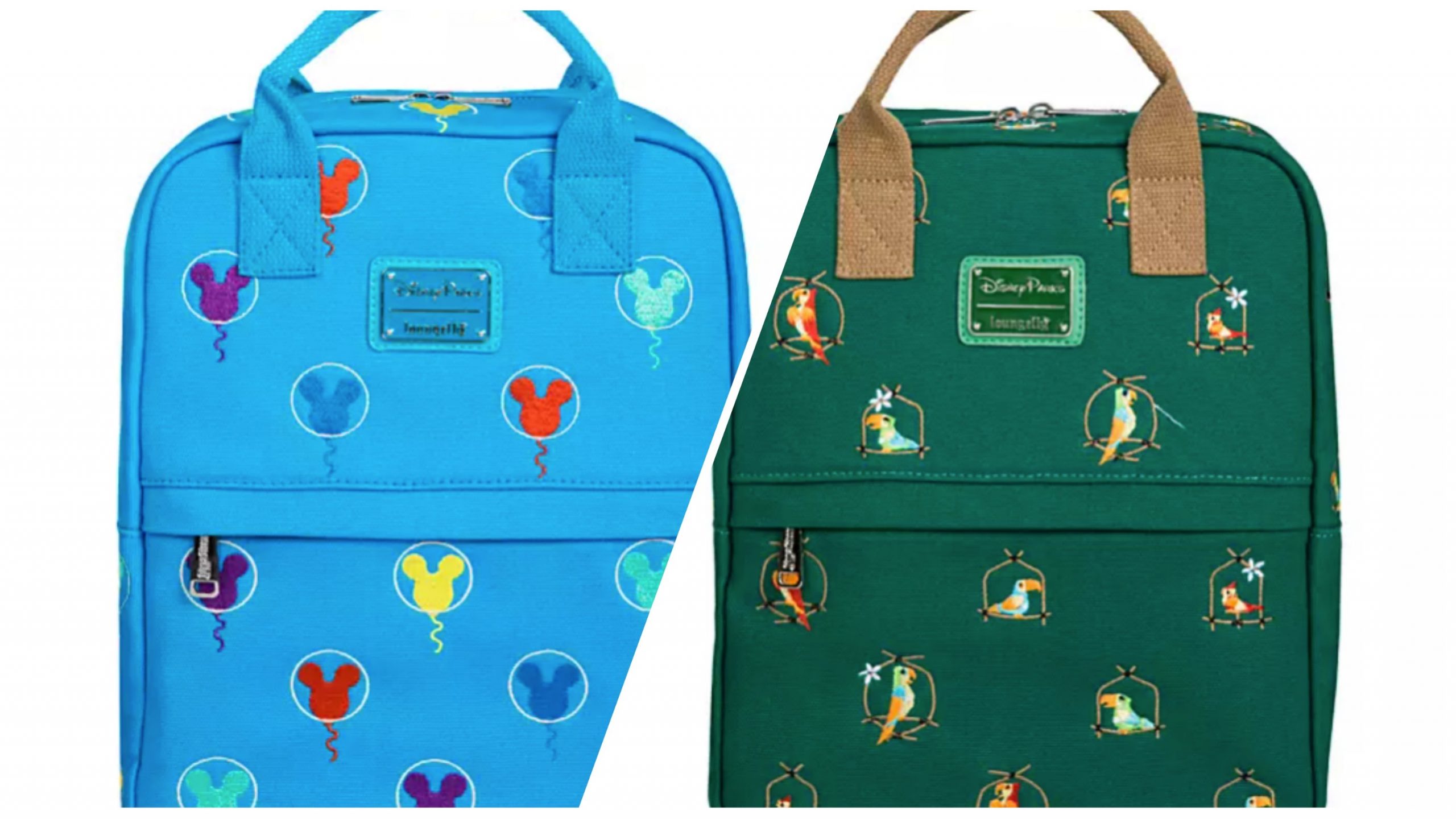 New Canvas Loungefly Backpacks Feature Magical Moments!