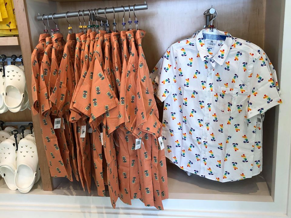 Fun New Disney Button-Up Shirts Have Tropical Flair - Fashion