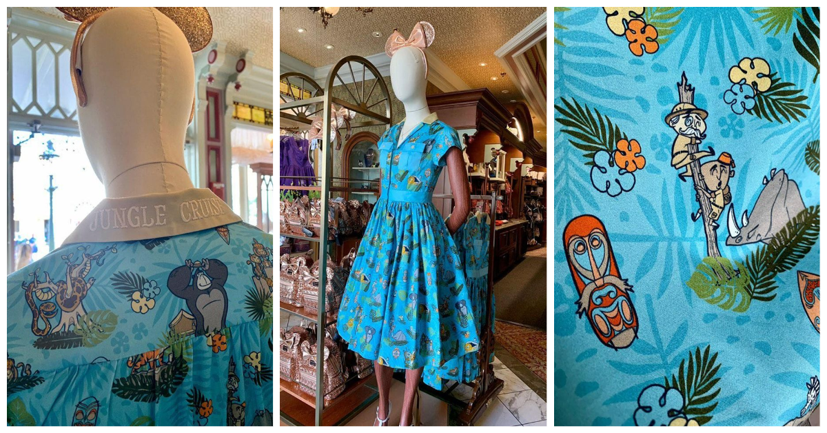 Disney store jungle cruise dress