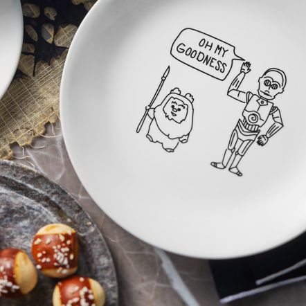 Corelle - It is useless to resist our Star Wars collection. These are the  dishes you're looking for get this special edition set before it leaves  our galaxy! www.corelle.com/catalog/star-wars #Corelle #Pyrex #StarWars #