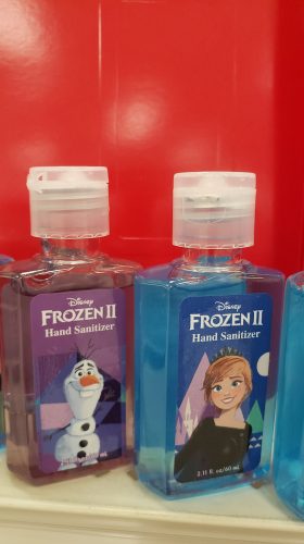 Disney Character hand sanitizers