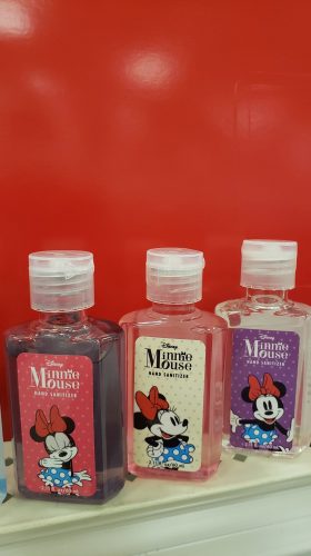 Disney Character hand sanitizers