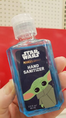 Disney Character hand sanitizers