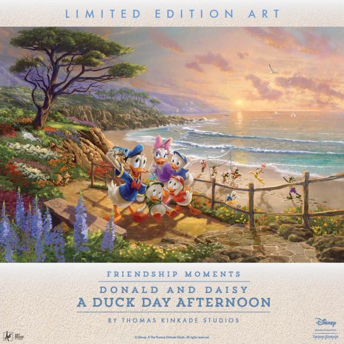 Donald And Daisy Thomas Kinkade