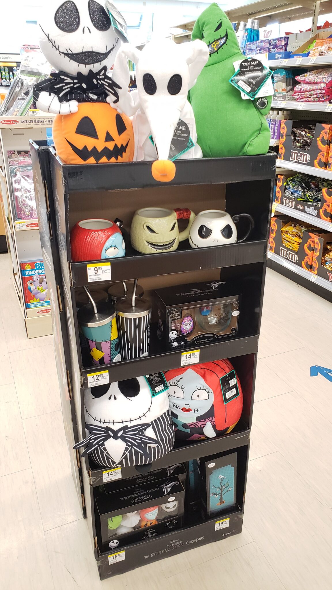 nightmare before christmas plush walgreens