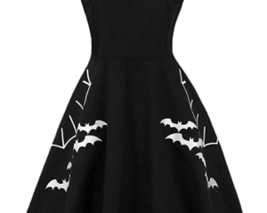 Bat And Spider Web Dress