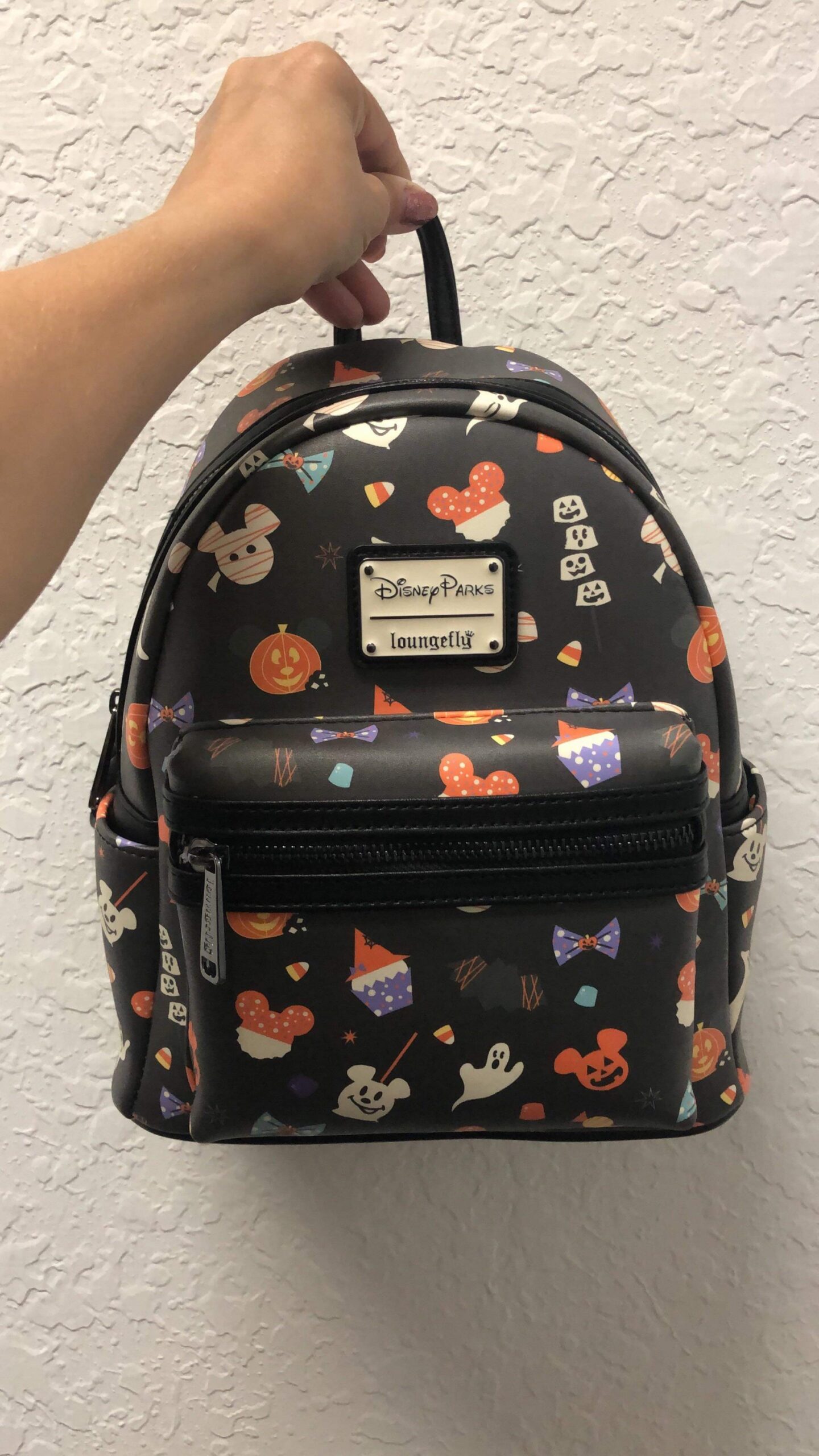 Loungefly Disney Mickey Mouse Halloween Treats deals Mini Backpack