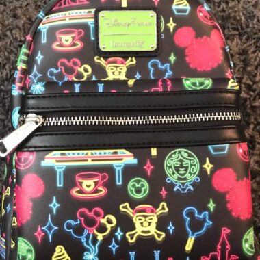 Neon Parks Loungefly Mini Backpack