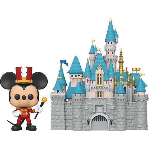 Disneyland 65th Anniversary Castle and Mickey Pop! Town