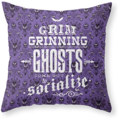 Haunted Mansion Throw Pillow