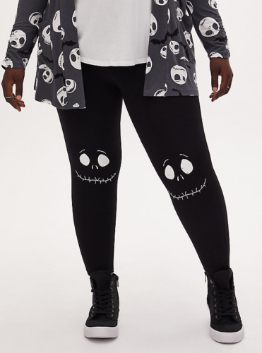 Plus Size - Disney Nightmare Before Christmas 24 Inch Crop Signature  Waistband Premium Legging - Torrid