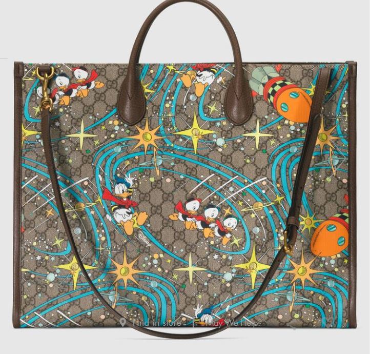 New Donald Duck x Gucci Collection Just Released - Woo-oo! - bags