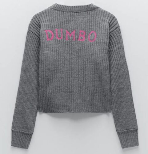 Zara dumbo sweatshirt hot sale