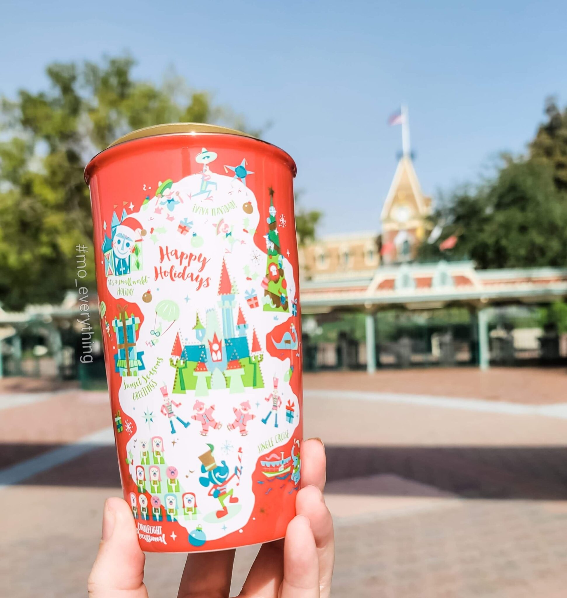 Disney Parks Starbucks Christmas Tumbler and Ornament Come to Town! home