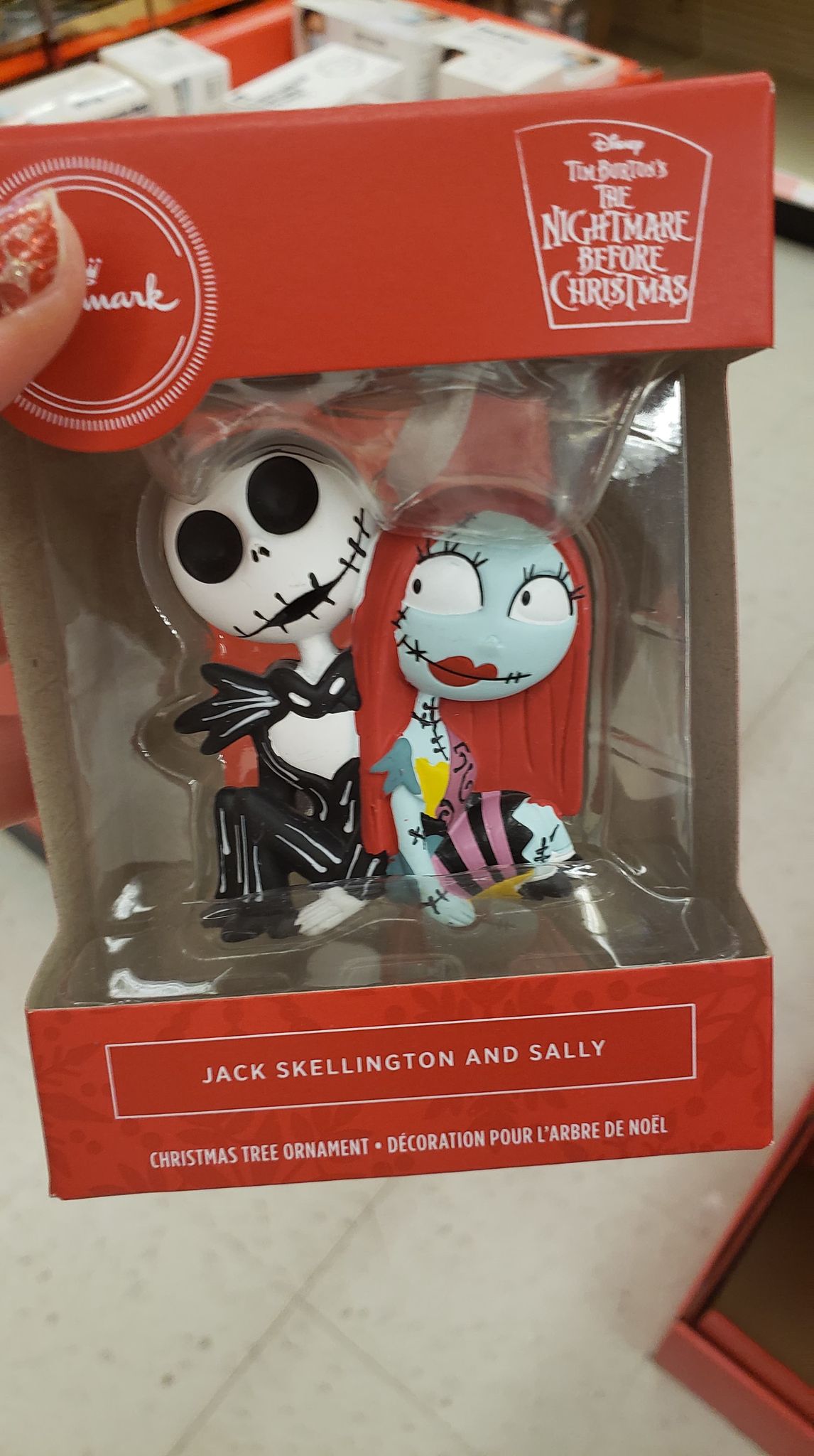 Hallmark Nightmare Before Christmas VHS Ornament - Walgreens Exclusive Christmas 2021 Collectible