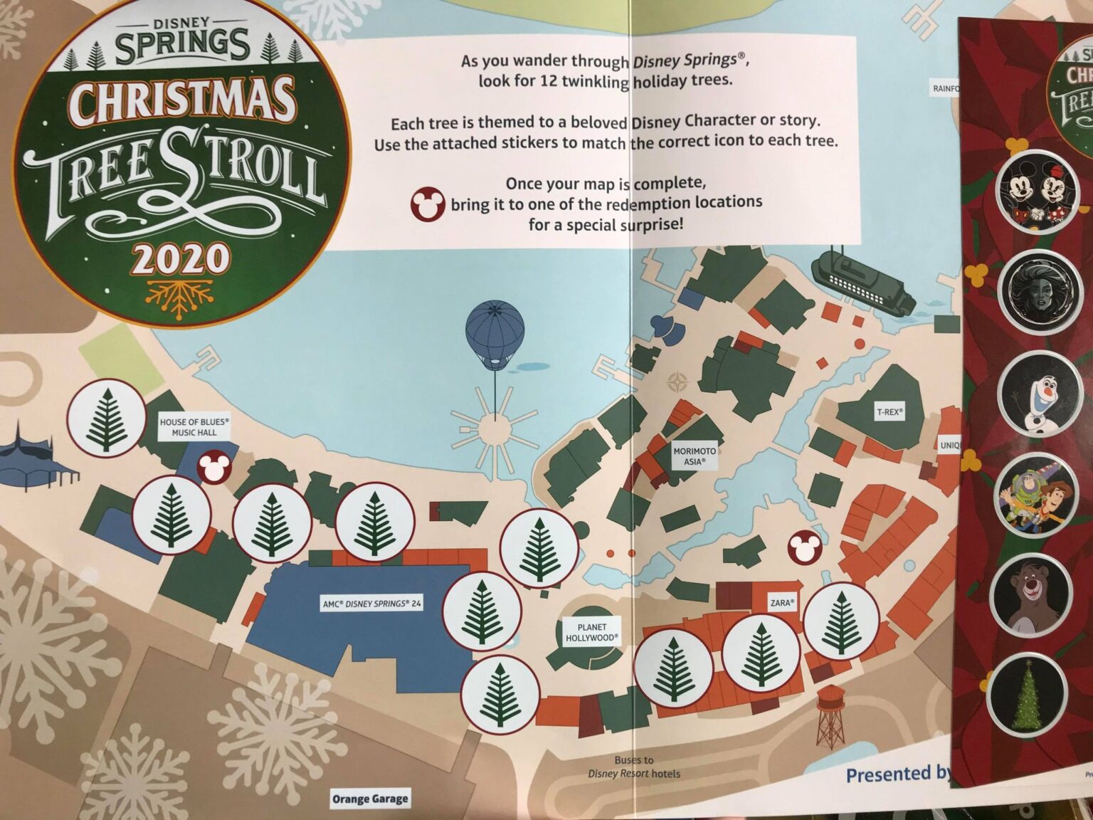 ’Tis the Season for the Disney Springs Christmas Tree Stroll!