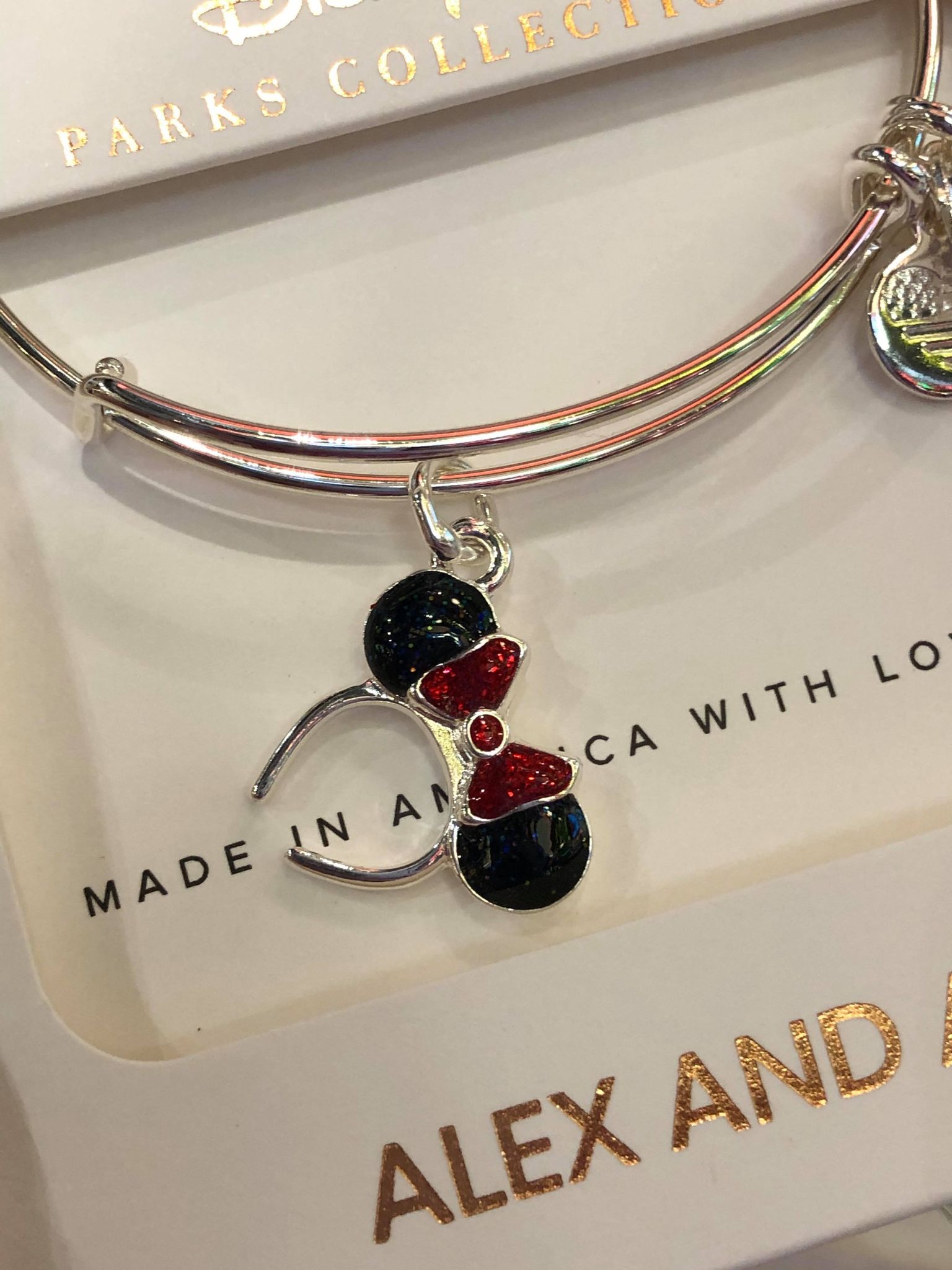 A New Minnie Ears Alex And Ani Has Arrived alex and ani