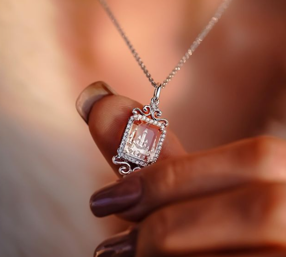 Stunning Castle Pendant Necklace From Enchanted Disney Fine Jewelry