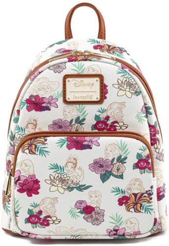 Princess Floral Loungefly Mini Backpack