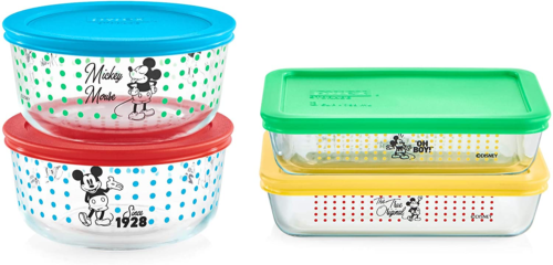 Mickey Pyrex Set