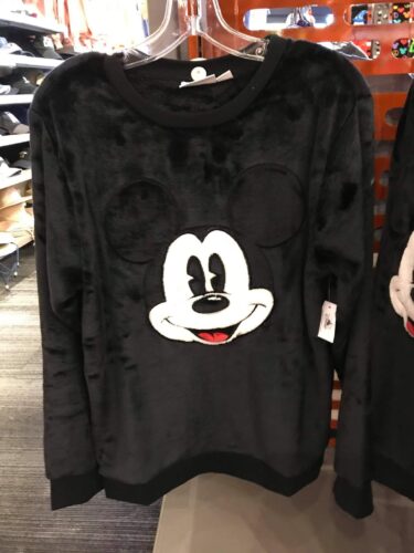 Disney on sale fuzzy sweater