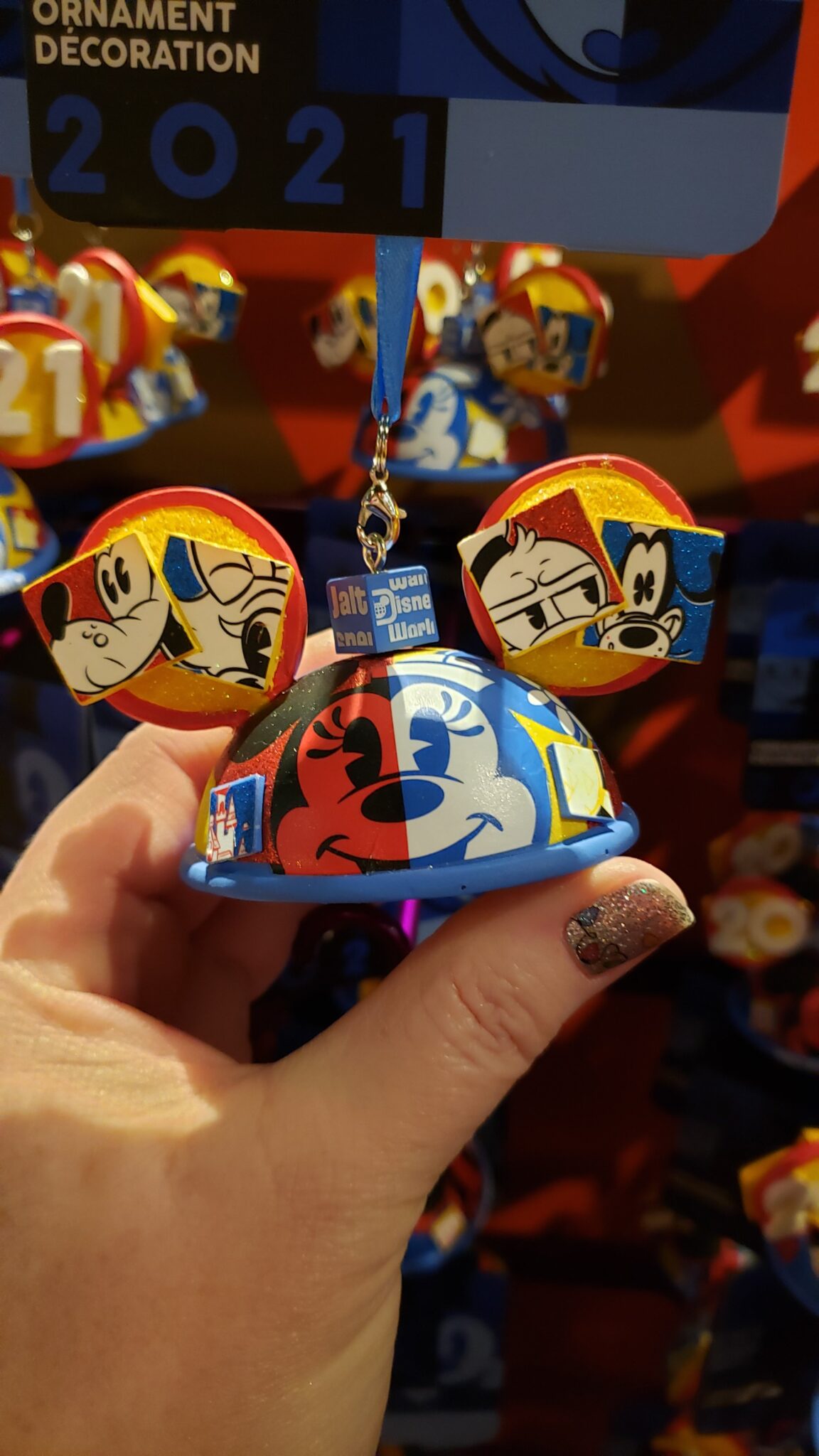 Greet the New Year with Walt Disney World 2021 Christmas Ornaments