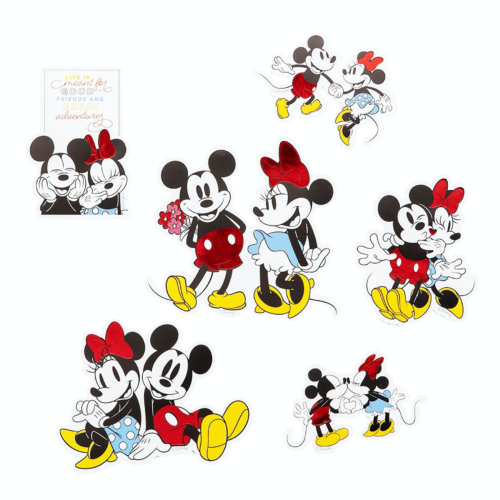 Disney Value Pack Stickers | Large Mickey Mouse and Minnie Mouse | Happy Planner