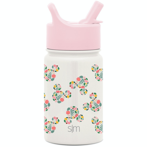 Simple Modern Disney Minnie Mouse Kids Water Bottle with Straw Lid