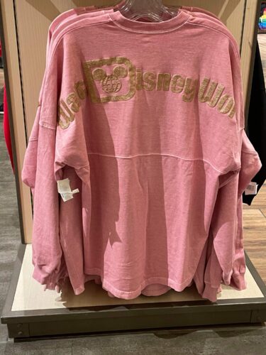 Rose gold disney spirit hot sale jersey