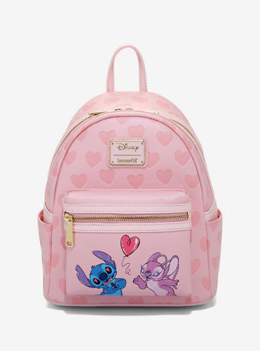 Stitch and Angel Backpack and Cardholder