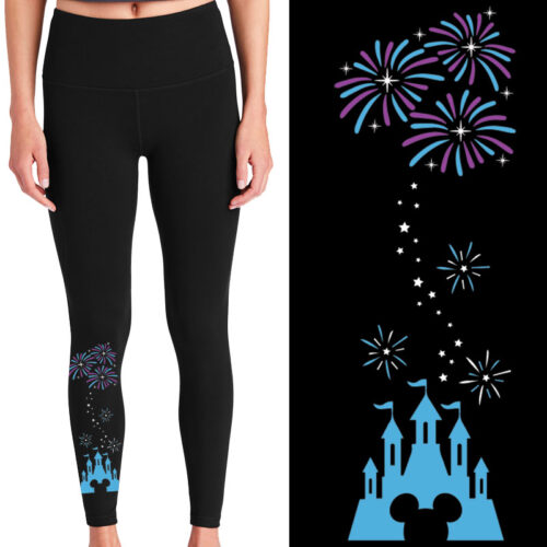 Disney Castle pocket leggings