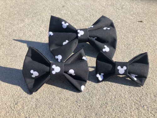 Disney dog bow sales tie