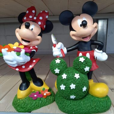 Mickey And Minnie Garden Statues