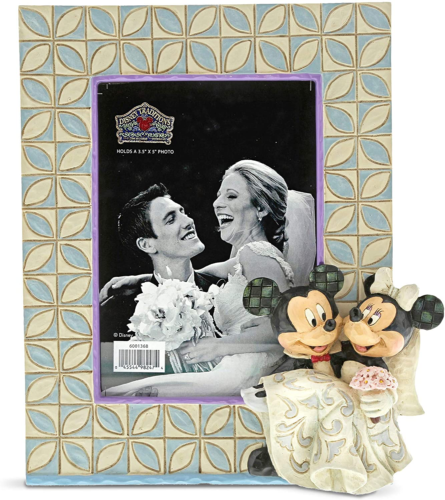 Mickey and Minnie Wedding Picture Frame