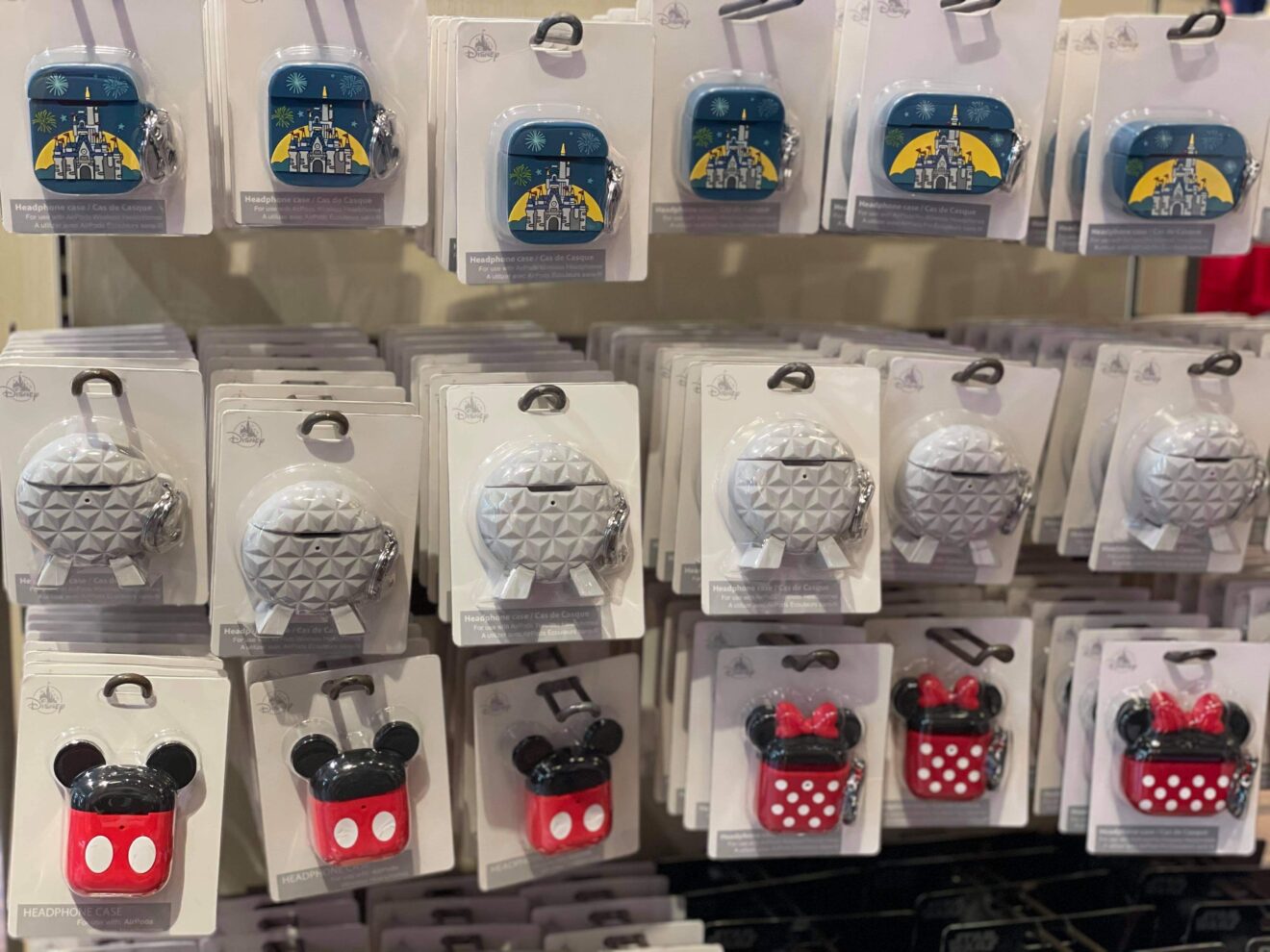 Disney Headphones Charging Cases Spotted in Disney!