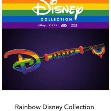 Rainbow collection Mickey key