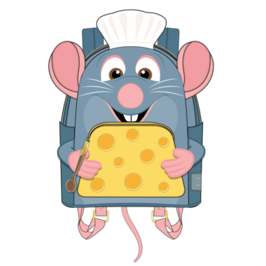 Chef Remy Backpack and wallet