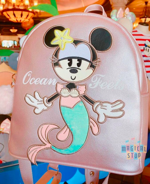 Ocean Feels Minnie Backpack