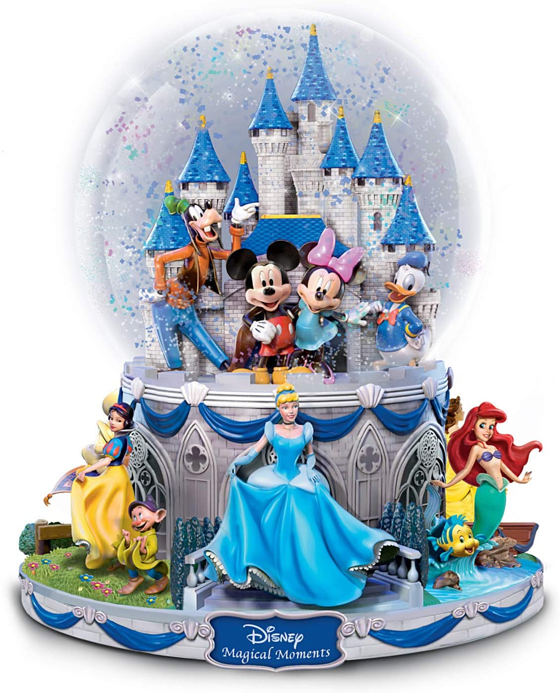 Disney Cinderella Revolving store Snow Globe