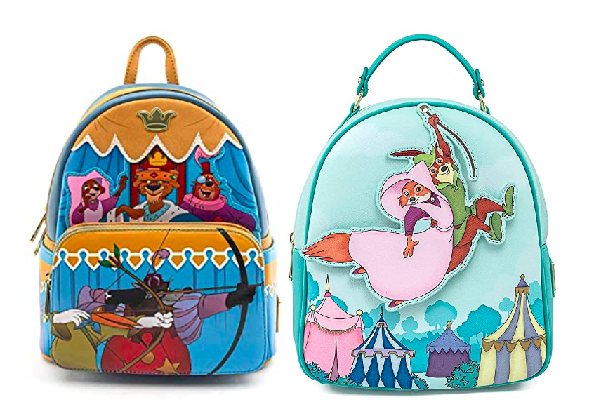 Robin Hood Loungefly Mini Backpacks