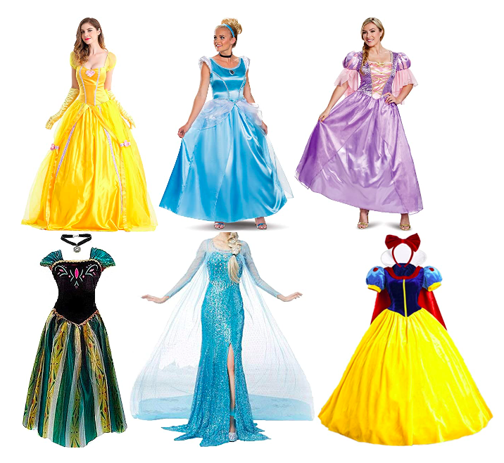 Disney Princess Costumes For Women The Ultimate Disney Themed Wedding