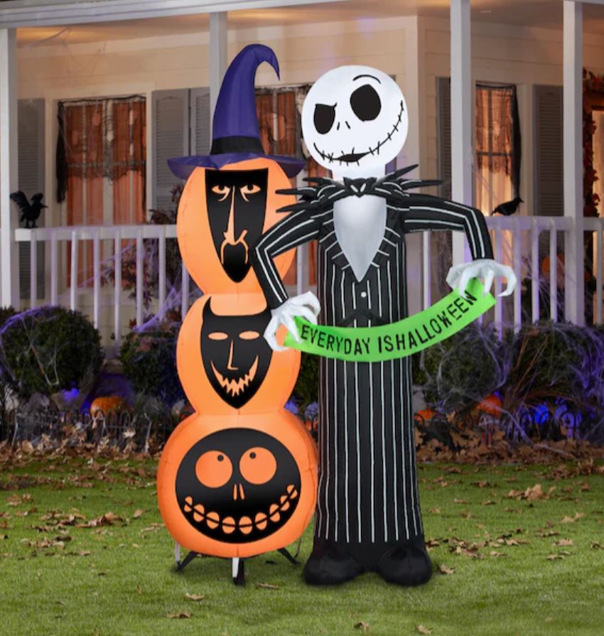 Disney 3-ft Pre-Lit The Nightmare Before Christmas Oogie Boogie Yard  Decoration in the Outdoor Halloween Decorations & Inflatables department at