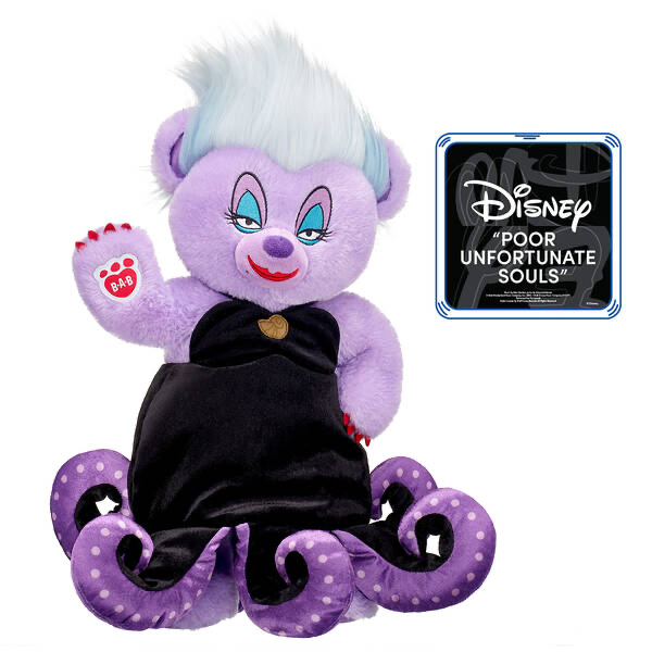 Coach x Disney Villains Ursula Collectible Bear Plush - NEW