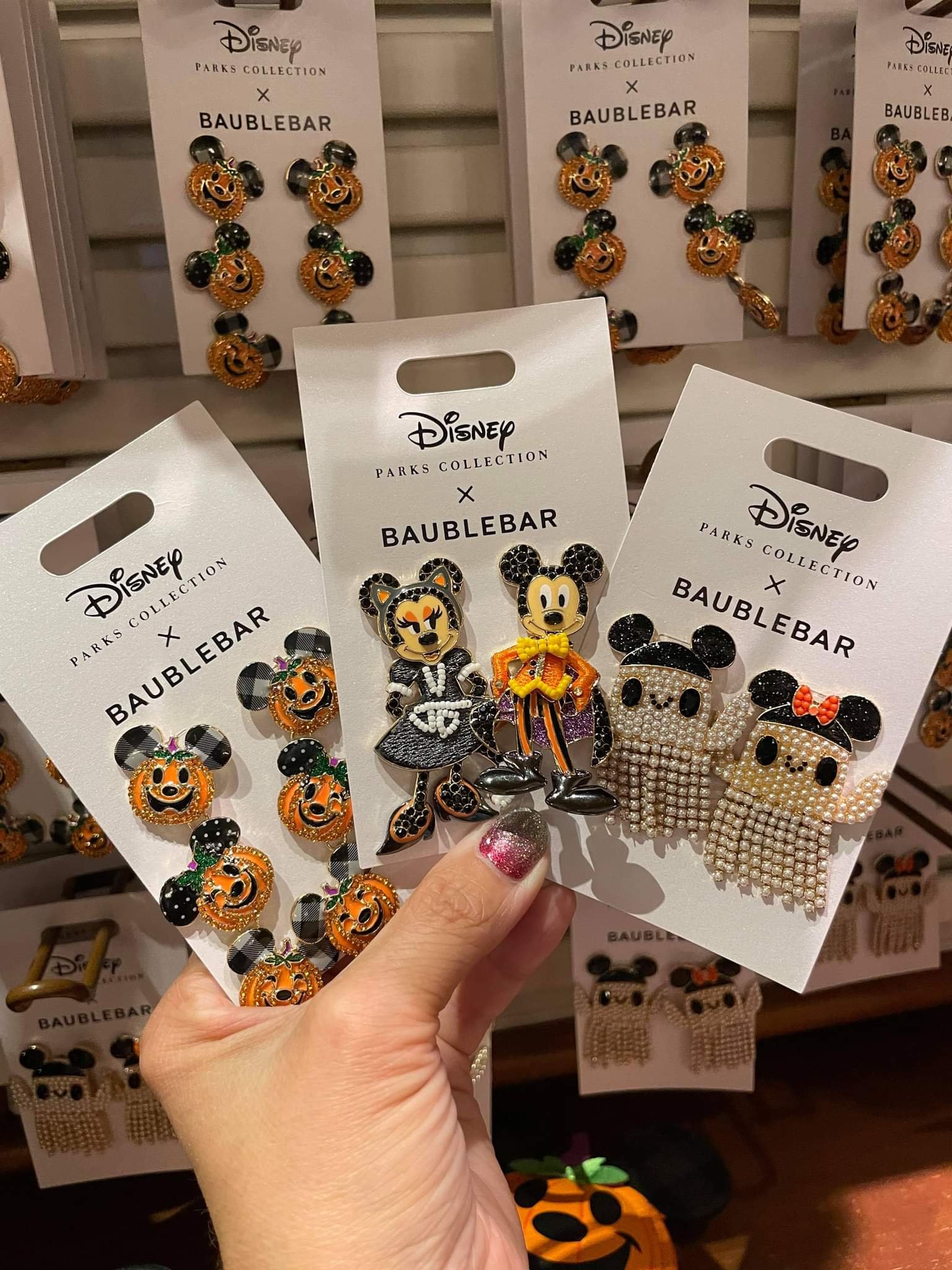 PHOTOS: New Minnie and Mickey Halloween Earrings by Baublebar at Disneyland  Resort - Disneyland News Today