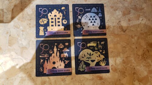 Make Your Celebration Special With Disney 50th Anniversary Gift Cards