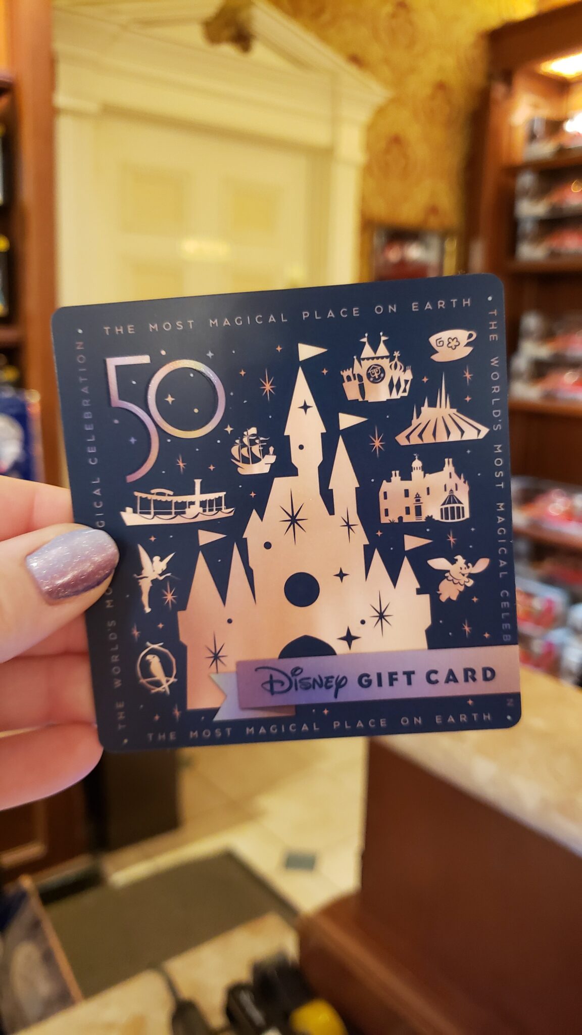 Make Your Celebration Special With Disney 50th Anniversary Gift Cards