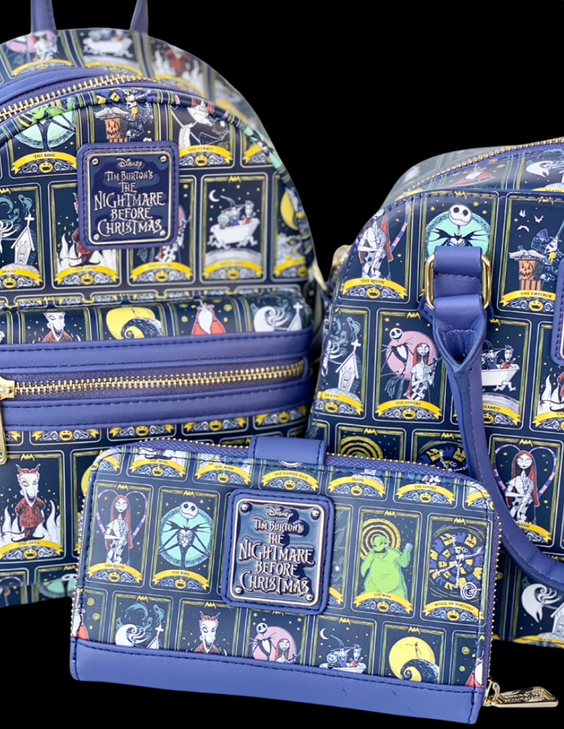 Loungefly outlet NBC Tarot Nightmare Before Christmas Backpack