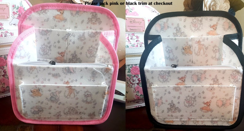  HOYOFO Mini Backpack Organizer Insert Small Bag