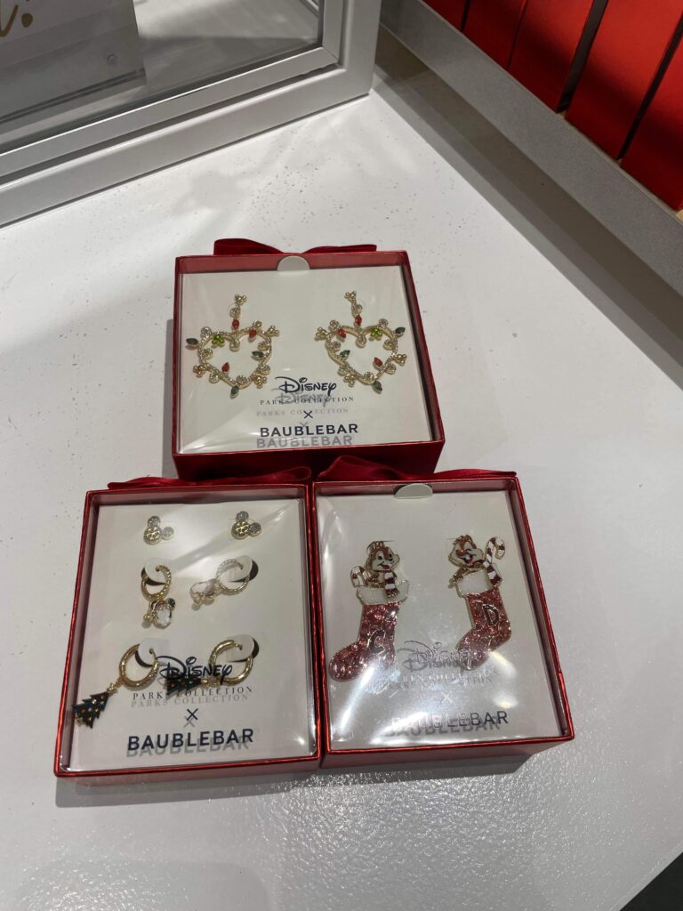 Disney Christmas BaubleBar Earrings