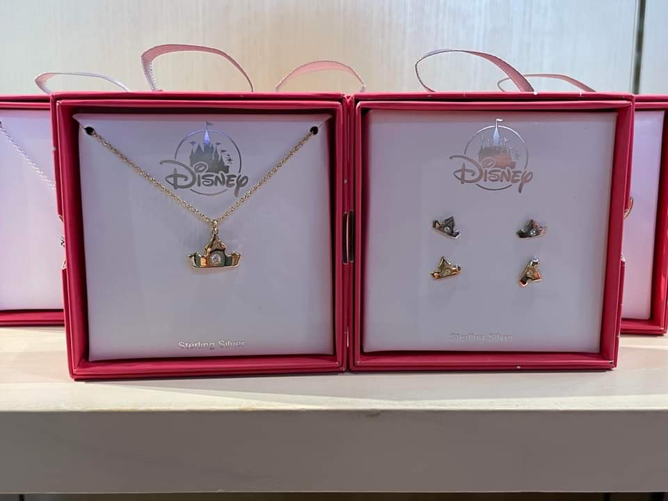 new Disney boxed jewelry